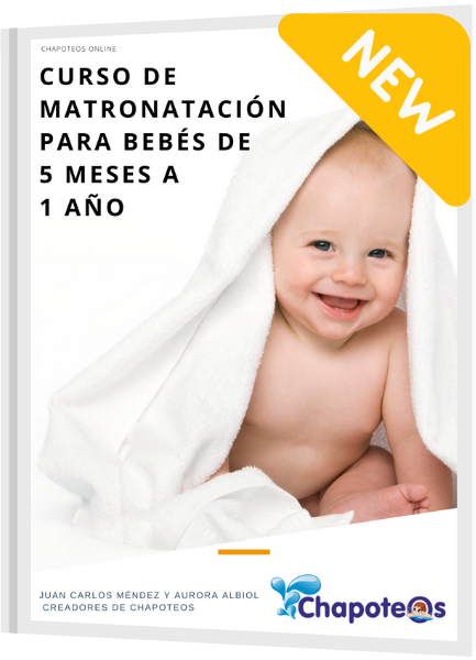Curso de matronatación para bebés de 5 meses a 1 año.